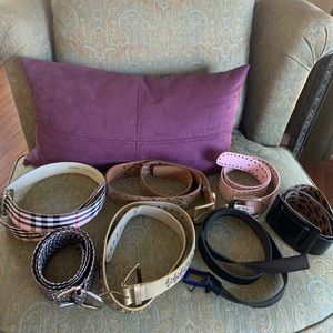 All 7 belts colors and sizes-all for 1 price